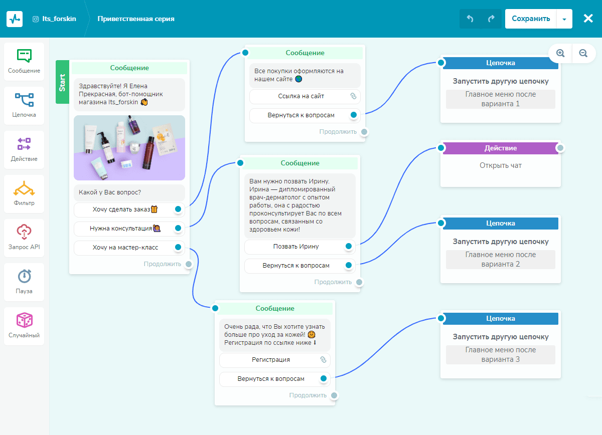 Чат-боты для обслуживания клиентов