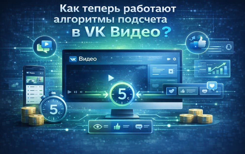 Как теперь работают алгоритмы подсчета просмотров в VK Видео