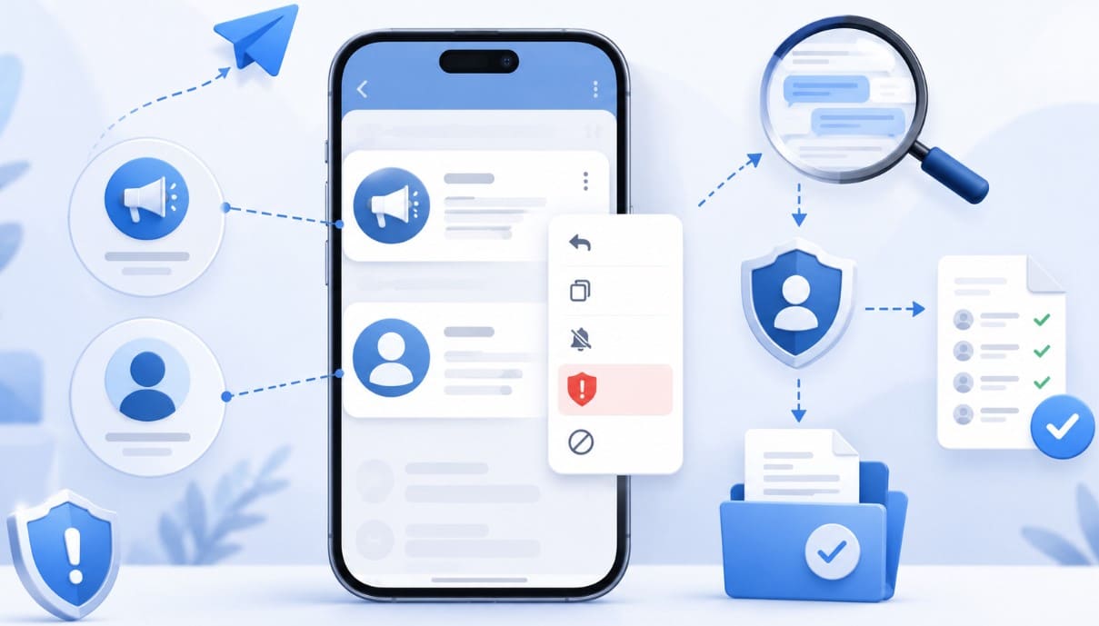 Как массово отправить жалобы на Telegram-канал и аккаунт: быстрые способы добиться блокировки