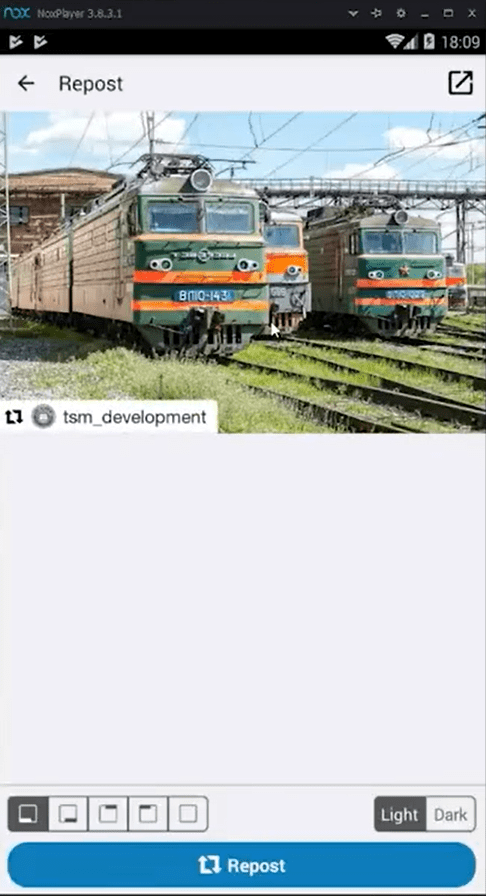Вставить гиперссылку и сделать репост