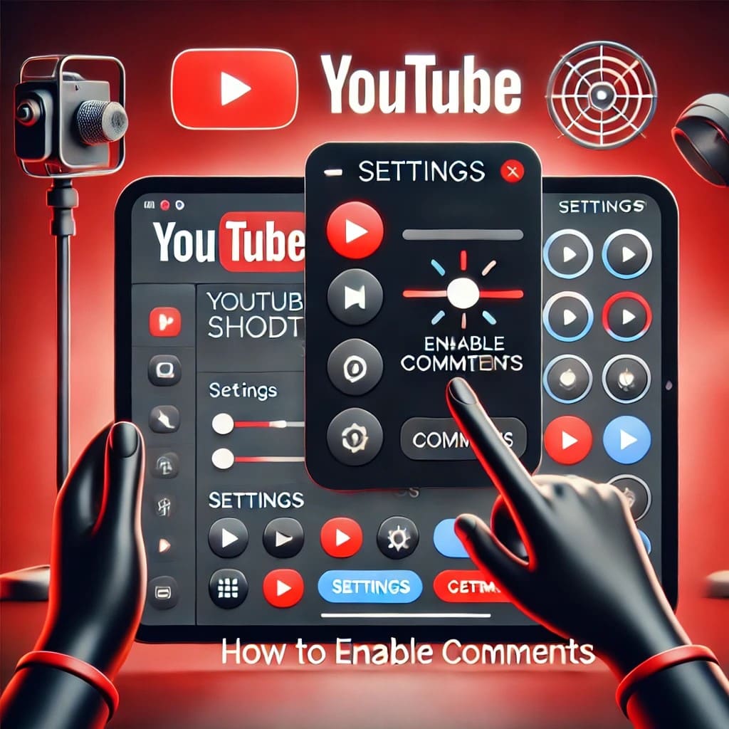 YouTube Shorts включение комментариев