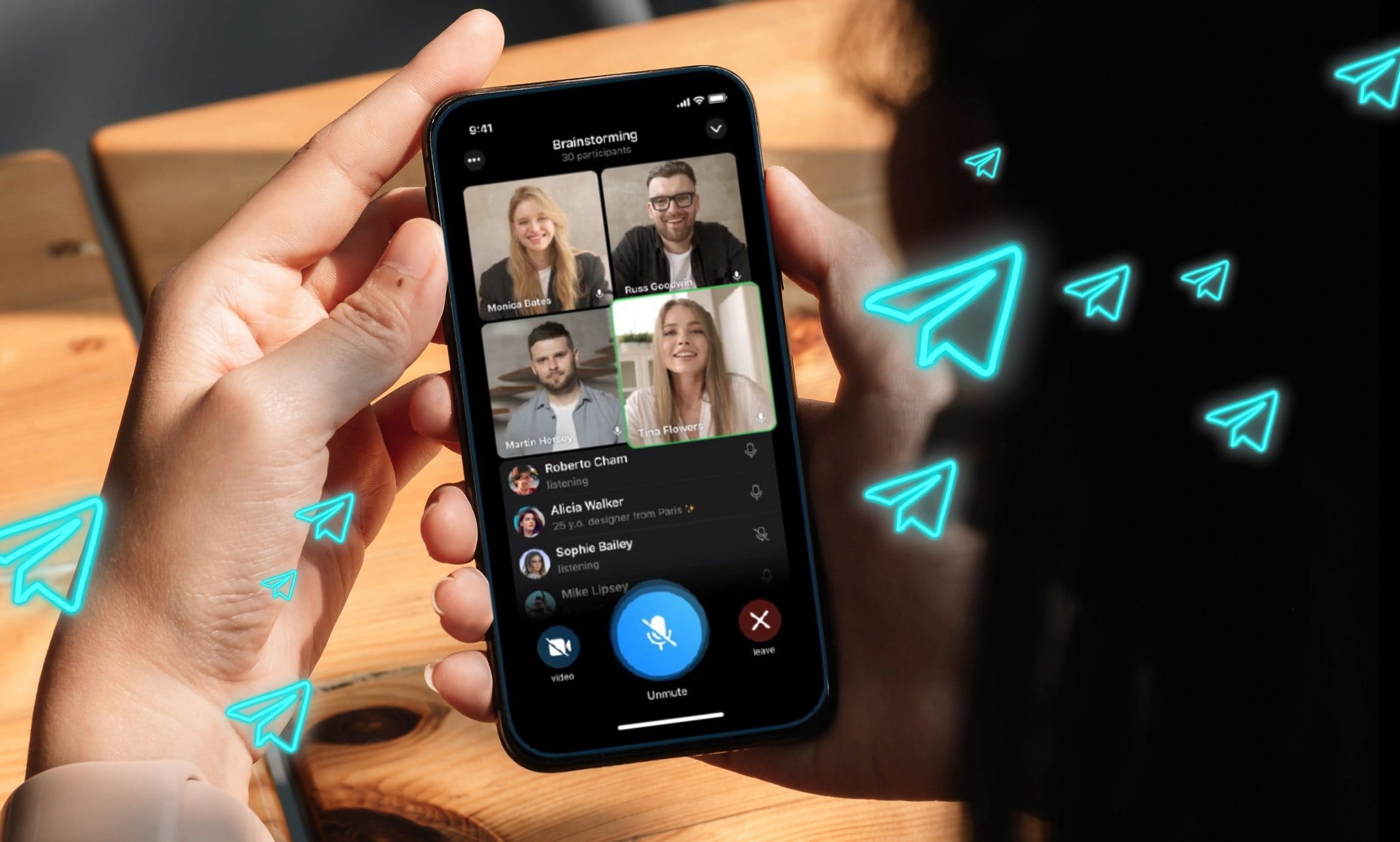 Преимущества конференции Telegram